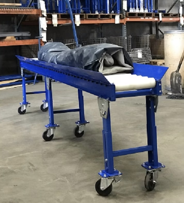 Rug Conveyor Transfer Cart